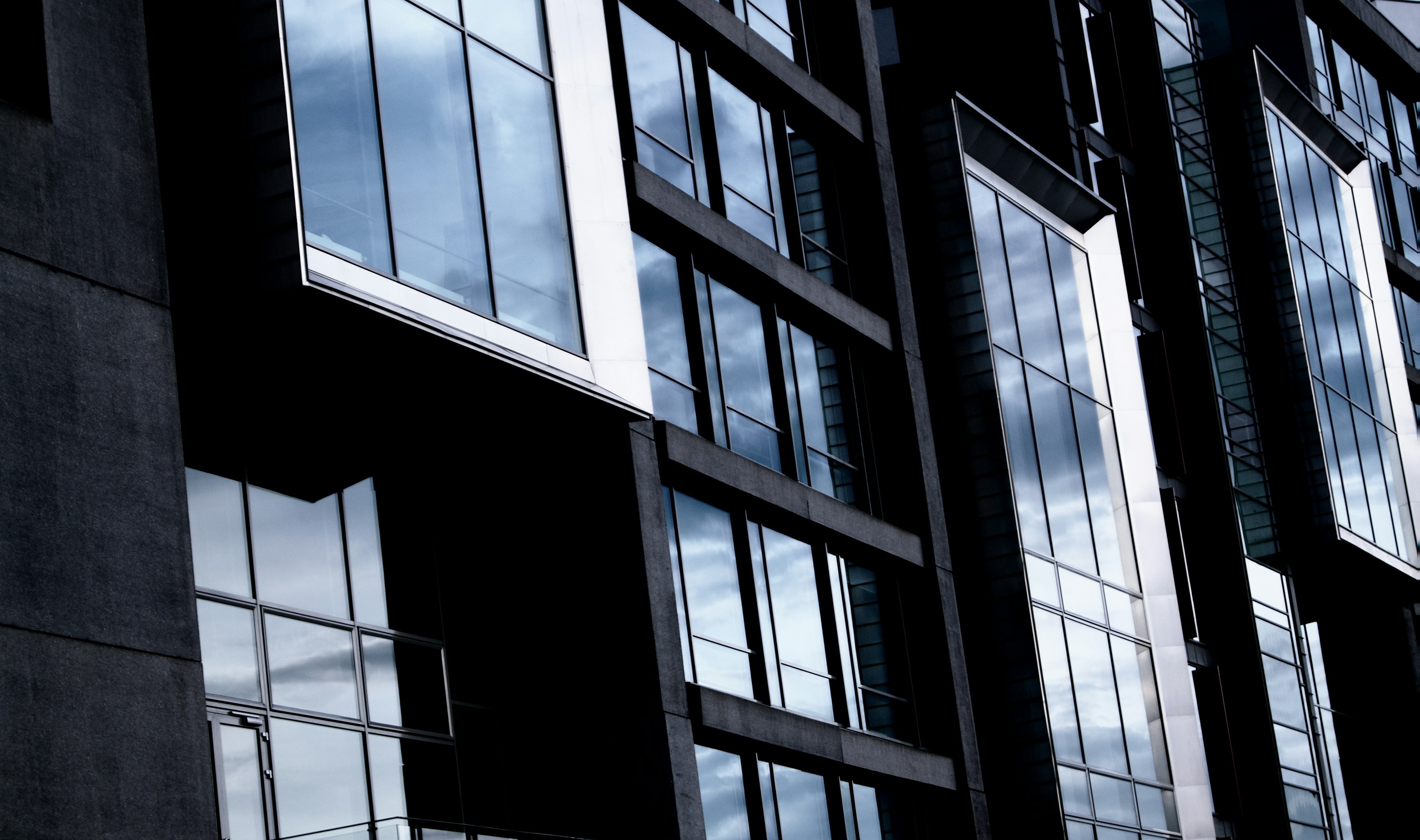 Modern building facade